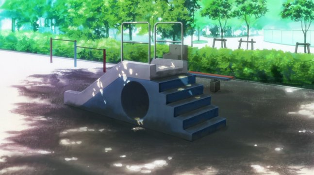 Park and Torii Gate in Graduation Trip